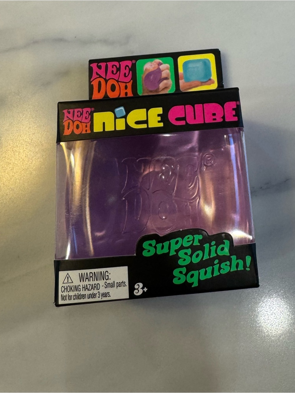 NeeDoh Nice Cube - Purple - NWT
